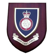 ACF Army Cadet Force Military Shield Wall Plaque