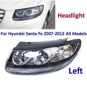 Headlight for 2007-2012 Hyundai Santa Fe Halogen   Left Driver Side Headlamp - Bild 1 von 8