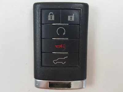 ORIGINAL CADILLAC SRX CTS 07-13 OEM REMOTE FOB KEY LESS ENTRY START DRIVER-2 USA - Image 1 of 4