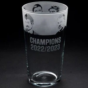 Celtic F.C. Champions | Pint Glass | Engraved | Gift | Present - Picture 1 of 7