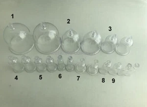 Tazze di ricambio in plastica recuperabili per la macchina terapia coppettazione sottovuoto - Foto 1 di 23