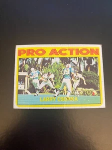 1972 TOPPS FUSSBALL #259 LARRY CSONKA!! $ 1 VERSAND!! - Bild 1 von 2