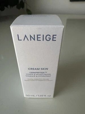 New LANEIGE Cream Skin Toner & Moisturizer with Cerapeptide 50 mL/1.69 Fl. Oz. - Image 1 of 4