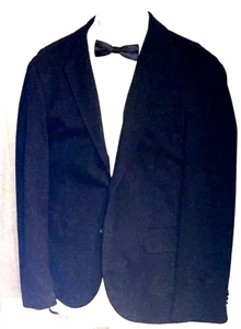 preowned, RALPH LAUREN , GRAY TUX, L. very soft, VGC - Picture 1 of 7
