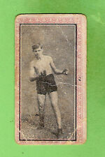 #D304. RARE  1920s DAVIES & HERBERT NEWCASTLE FAMOUS BOXERS CARD - RAY ORBELL