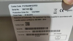 P127BA0W1D3FE0 Schneider relay protection device MiCOM E127BA0W1D3FE0 - Picture 1 of 4