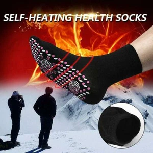Magnetic Socks Therapy Comfortable Self-Heating Health Care Tourmaline Warm Sock - Picture 1 of 6