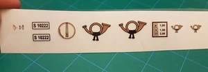 Custom Replacement Stickers for 10222 Winter Village Post Office - Picture 1 of 4