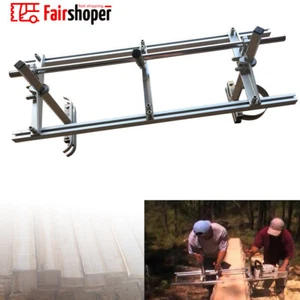 Barra guida motosega fresa legname 14" -24" attacco planking mulino USA - Foto 1 di 24