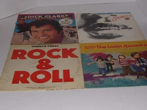 VINTAGE 4-LP LOT DICK CLARK/SOUTHSIDE JOHNNY/VANILLA FUDGE/LOVIN SPOONFUL - Picture 1 of 11