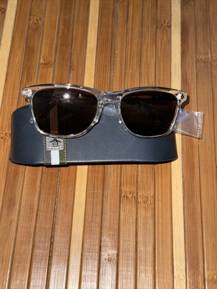 Gafas de sol cuadradas suaves cristal polarizado Penguin The Cricket Sun  Foto 1 de 4