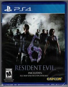 Resident Evil 6 HD PS4 (Nueva versión estadounidense sellada de fábrica) PlayStation 4, Jugar
