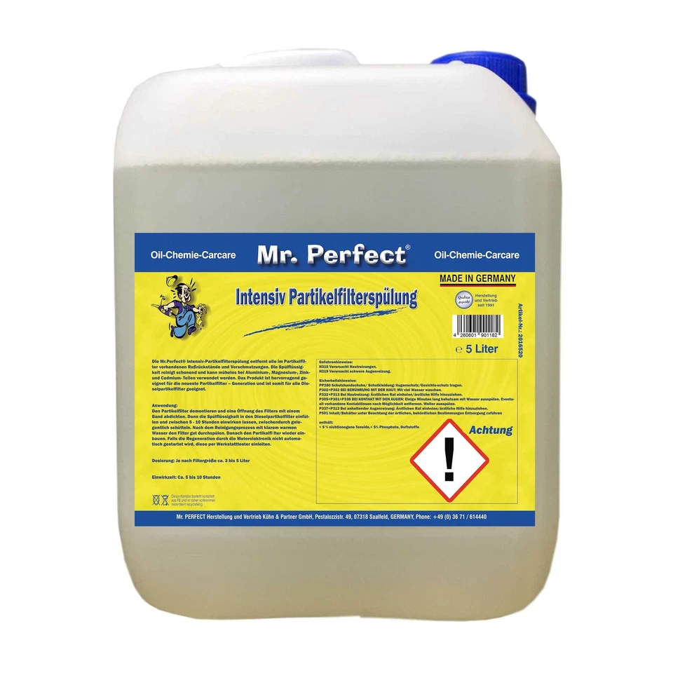 Enjuague de filtro de partículas diésel intensivo Mr.Perfect® 5L - Limpiador de filtro de partículas - Imagen 1 de 1