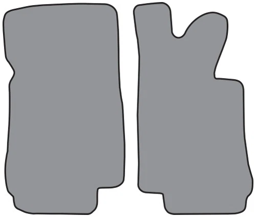 Alfombra BMW 320i Cutpile 1977-1983 alfombra primera fila 2 piezas Foto 1 de 1