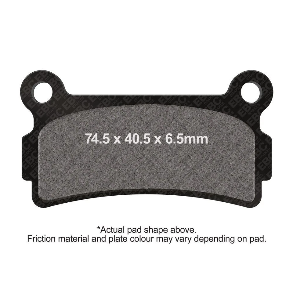 Pastillas Freno Traseras Izquierdas EBC Moto (EBCFD0159) Beta Synt 260 1992 Foto 1 de 1