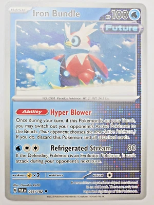Iron Bundle 056/182 Sv04: Paradox Rift Regular Pokemon - Image 1 of 3