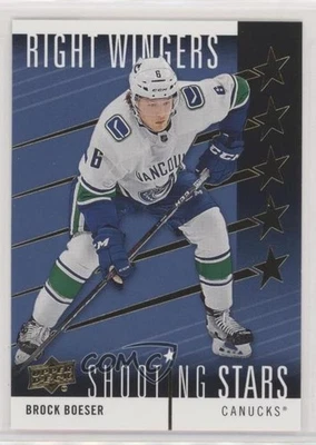 2019-20 Upper Deck Shooting Stars Right Wingers Brock Boeser #SSR-3 - Image 1 of 2