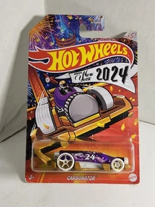 2023 Hot Wheels HW Winter 5/5 -  Happy New Year 2024  CARBONATOR - HLJ95 - Picture 1 of 12