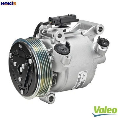 COMPRESSOR AIR CONDITIONING 813185 FOR PEUGEOT TOYOTA CITROEN HMT 1.2L 3cyl 108 - Image 1 of 4