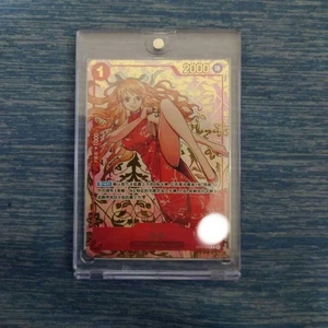 One Piece Card Nami China 1st Anniversary Serial Red Nami Rare NM - Picture 1 of 2