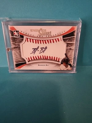 Cinturón Brandon 2011 In the Game Between the Seams #BTS-BB Red Stitch/30 (AU, RC) Foto 1 de 2