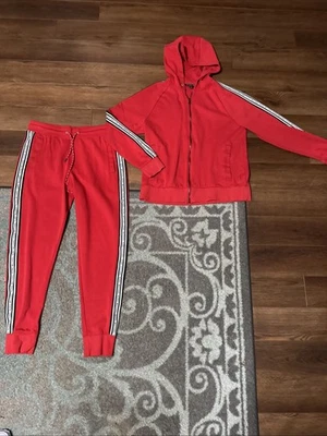 Jaqueta e joggers Michael Kors logotipo fita vermelha tamanho médio - Imagem 1 de 2