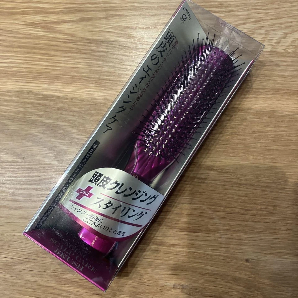 Ikemoto Aging Scalp Care Hair Brush TC1300 Massage Shampoo Blow Styling Japan