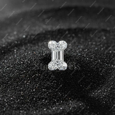 Bone Lab Grown Diamond Fancy Cut IGI Certified VVS-VS DEF CVD HPHT Synthetic 1ct - Image 1 of 4