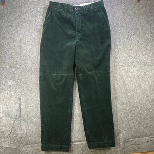 Pantalones Polo Ralph Lauren Prospect Para Hombre 32x30 Verde Pana Pierna Recta De Colección - Imagen 1 de 7