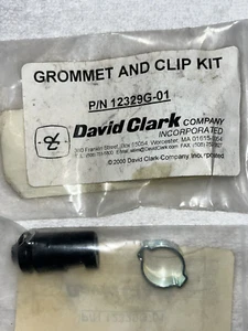DAVID CLARK HEADSET MODEL# H3332 Grommet and Clip Kit ONLYP/N 12329G-01 - Picture 1 of 1