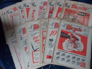 17 COPIES OF THE BICYCLE MAGAZINE 1953 - Picture 1 of 3