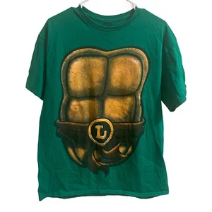 Camiseta TMNT Teenage Mutant Ninja Turtles Leonardo Verde Talla L - Imagen 1 de 5