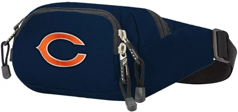 Chicago Bears NFL Northwest Adult Unisex Fanny Pack Team Color New Cover