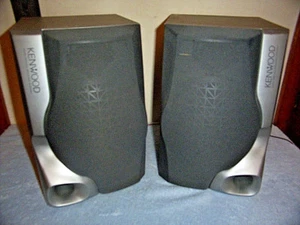 KENWOOD LS-N351 TWO WAY BASS REFLEX TWO SPEAKER SYSTEM - Picture 1 of 8