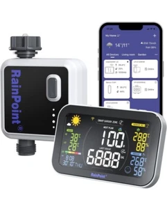 RAINPOINT WiFi Sprinkler Timer Water Timer for Garden Hose, Smart Hose Faucet... - Picture 1 of 6