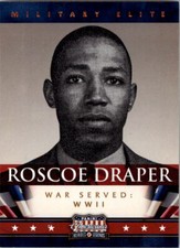2012 Americana Heroes and Legends Military Elite #8 Roscoe Draper - NM-MT