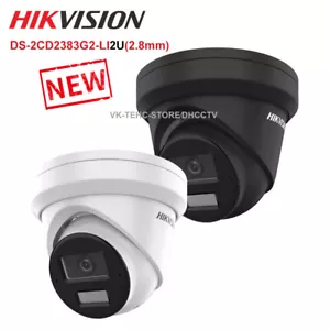 Hikvision 4k 8MP Acusense Smart Hybrid Light telecamera IP dual-mic integrata array - Foto 1 di 7