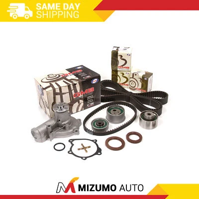 Kit de correa de distribución GMB bomba de agua apta para Mitsubishi Eclipse Galant Expo 2.4 4G64 Foto 1 de 4