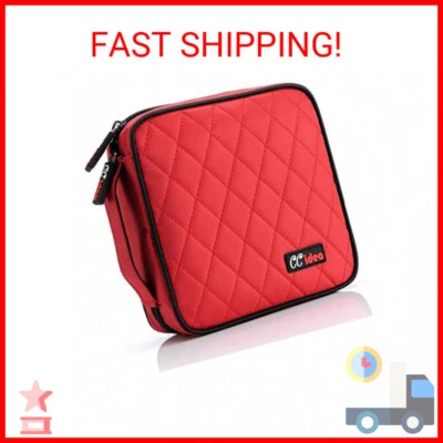 CCidea 40 Capacity CD/DVD Case Holder Portable Disc Wallet Storage Binder Nylon  - Image 1 of 2