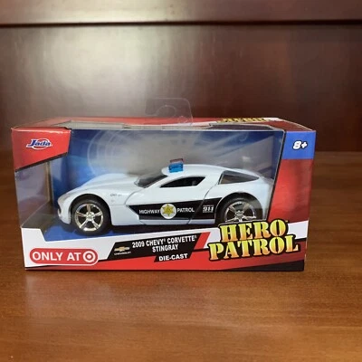 JADA HERO PATROL 2009 Chevy Corvette Stingray 1:32 SCALE Target Exclusive - Image 1 of 4