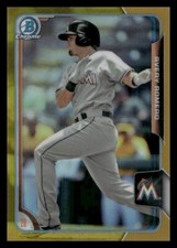 2015 Bowman Draft #176 Avery Romero /50 Chrome Gold Refractors Marlins