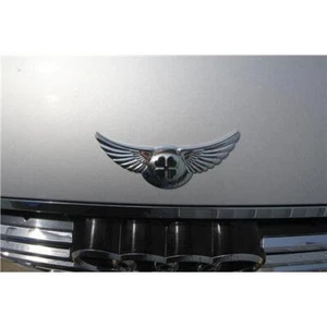 Auto Clover Universal Large Chrome Auto Clover Car Badge Decal (1 piece) - Picture 1 of 6