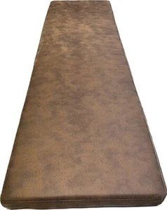 Lattes de Banc Look Cuir Usesedlook Vintage Braun Anti-dérapant 175x40x5cm - Picture 1 of 6