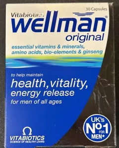 Vitabiotics Wellman Original 30 Tablets Short Dated See Photos - Picture 1 of 5