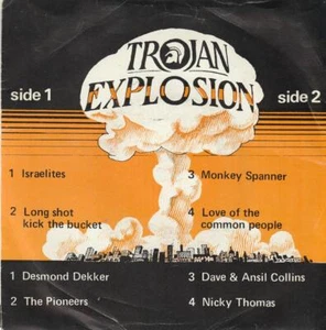 DESMOND DEKKER / THE PIONEERS /NICKY THOMAS Trojan TMX classic reggae 4 track EP - Imagen 1 de 2