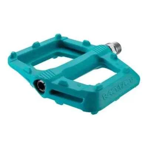 Race Face Ride Composite Flat Mountain Bike Pedals - Turquoise - Picture 1 of 4