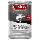 Baxters Luxury Hot Smoked Salmon Chowder 400g  PACK OF 4 Cans Long Shelf Life