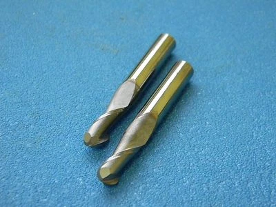 Metal Removal 9/32" x 3/4" x 2-1/2" TiCN 2FL Carbide Single End Mill #M932516  - Image 1 of 3