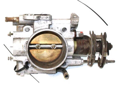 2002-05 SUBARU IMPREZA WRX 2.0L CORPO DO ACELERADOR NU SEM SENSORES FABRICANTE DE EQUIPAMENTO ORIGINAL 16114AB0249L - Imagem 1 de 4