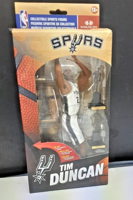 Tim Duncan # 21 Spurs Championship Trophy Box McFarlane Toys 2015 #1966/ 6000 Foto 1 de 4